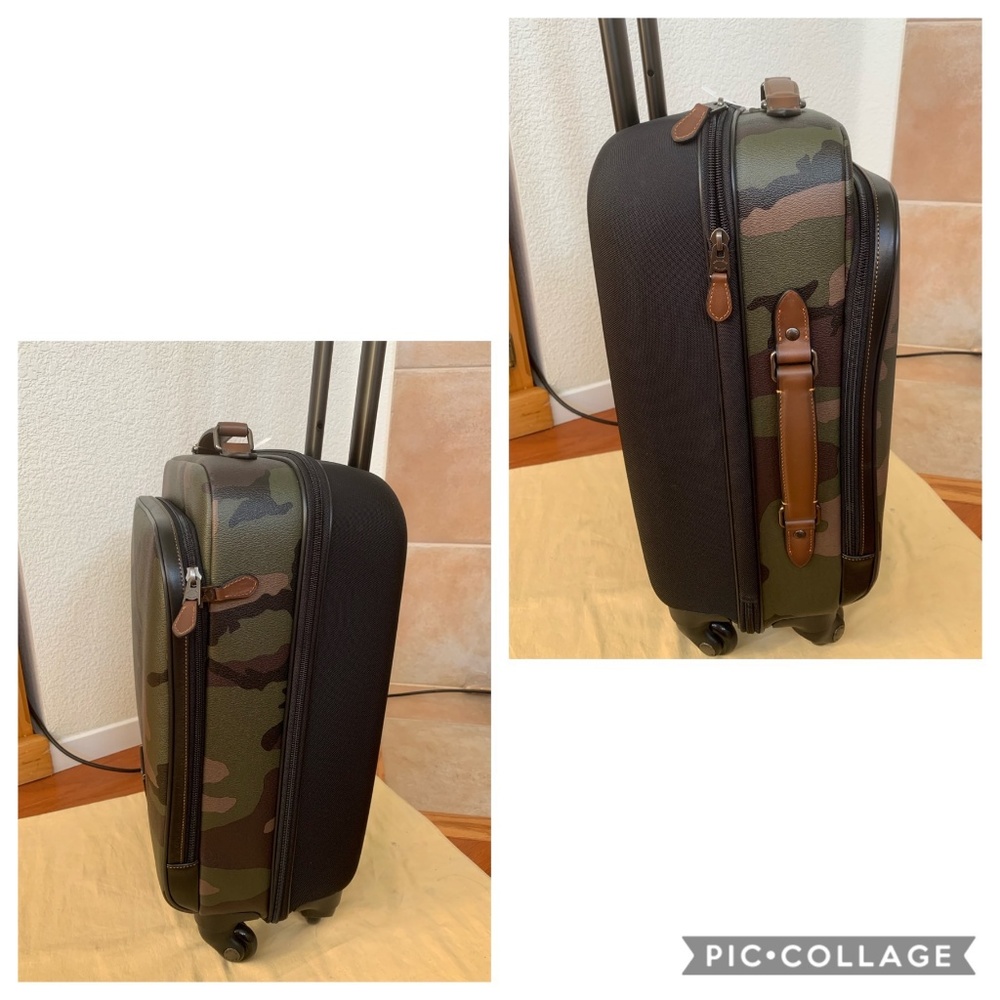 NWT COACH Wheeled Carry on with Camo Print - Picture 8 of 8